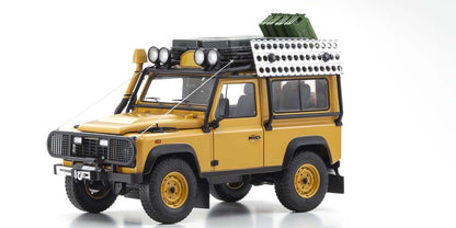 1:18 Land Rover Defender 90 - Yellow - Kyosho - 08901CT
