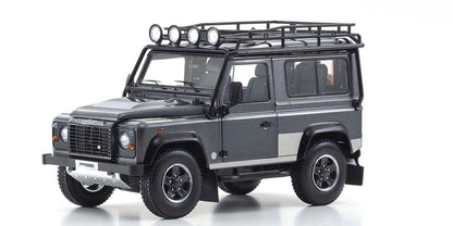 1:18 Land Rover Defender 90 - Gray - Kyosho - 08901TR