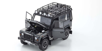 1:18 Land Rover Defender 90 - Gray - Kyosho - 08901TR