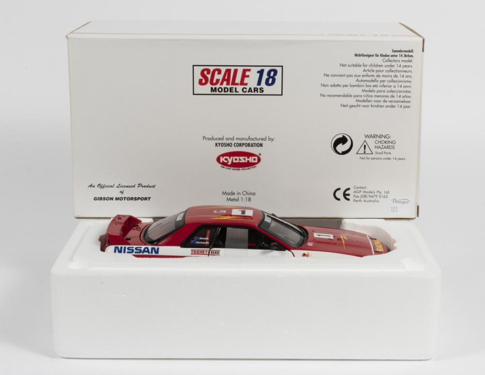 1:18 Nissan R32 Skyline GT-R #1 - 1992 - Bathurst Winner - Nissan Motorsport - Mark Skaife - Kyosho - 089201B