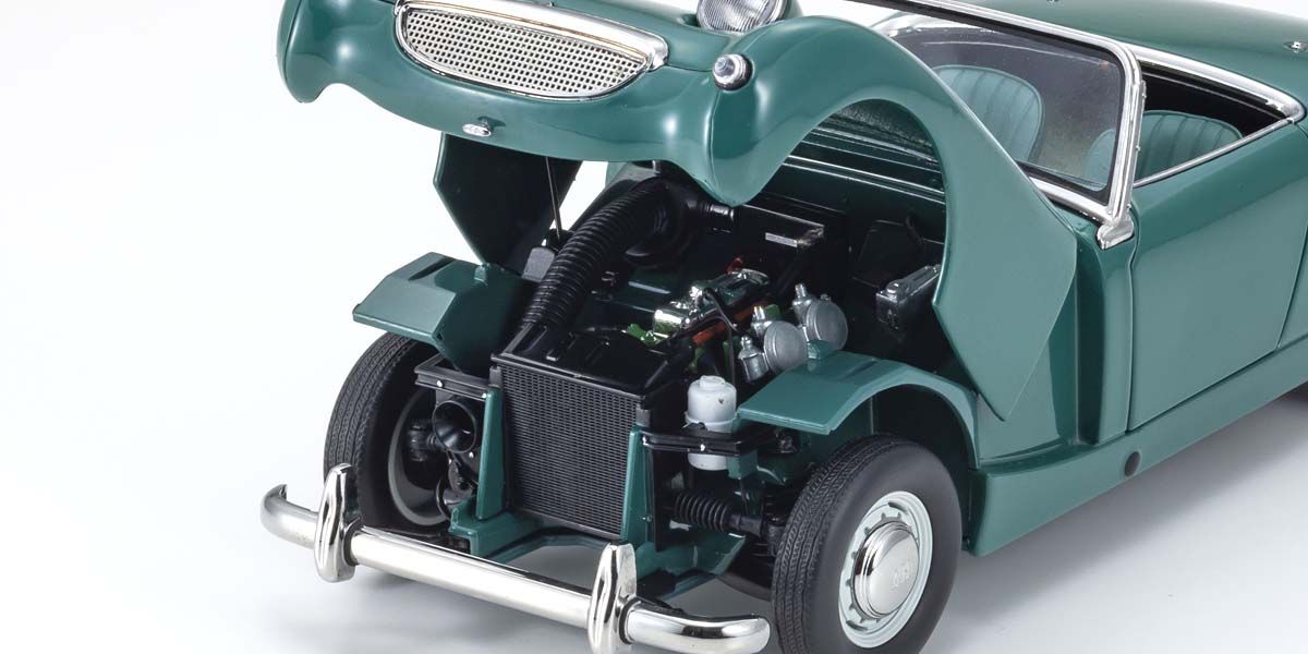 1:18 Austin-Healey Sprite - Leaf Green - Kyosho - 08953LG
