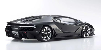 1:18 Lamborghini Centenario - Resin Model - Metallic Black - Kyosho - KSR18503BK