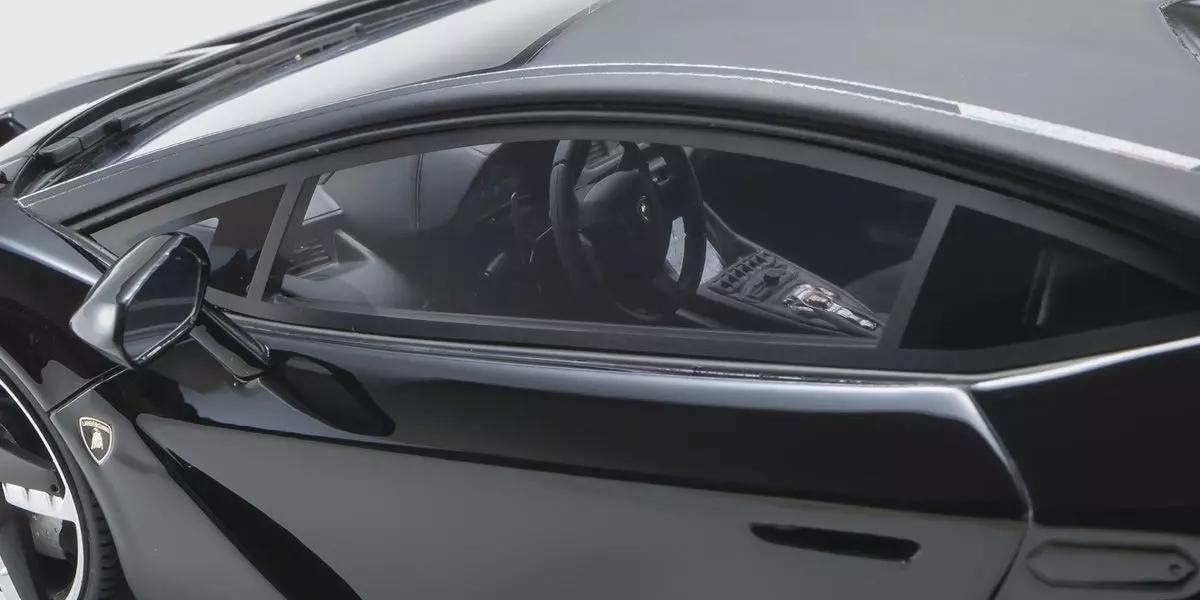 1:18 Lamborghini Centenario - Resin Model - Metallic Black - Kyosho - KSR18503BK