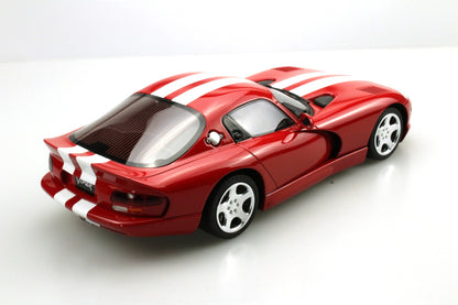 1:18 Dodge Viper GTS - 2002 - Metallic Red w/Stripes - LS Collectibles - LS016B