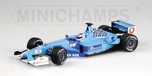 1:18 Benetton F1 Renault Sport B201 - 2001 - Formula 1 - Benetton F1 - Giancarlo Fisichella - Minichamps - 100 010007