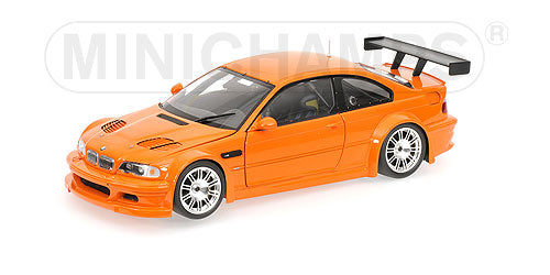 Minichamps 1:18 BMW M3 GTR 'Street' 2001 - Noire - Neuve Sous Emballage
