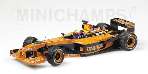 1:18 Arrows F1 Cosworth A23 - 2002 - Formula 1 - Orange Arrows - Enrique Bernoldi - Minichamps - 100 020021