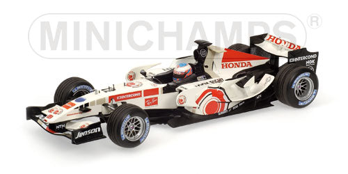 1:18 Honda F1 RA106 #12 - 2006 - Formula 1 - Lucky Strike Honda Racing F1 Team - Jenson Button - Minichamps - 100 060012
