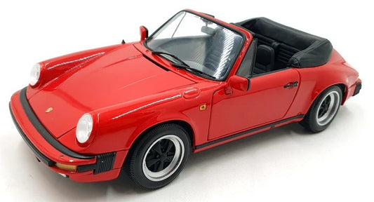 1:18 Porsche 911 Carrera Cabriolet - 1983 - Red - Minichamps - 100 063030