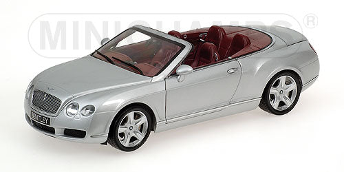 1:18 Bentley Continental GTC - 2006 - Silver - Minichamps - 100 139031