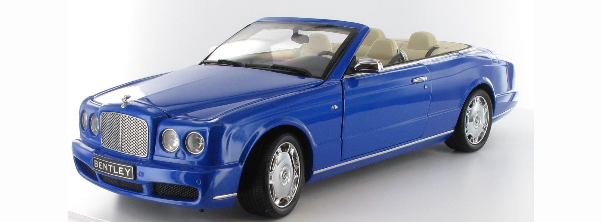 1:18 Bentley Azure - 2006 - Blue Metallic – Echuca Scale Model Cars