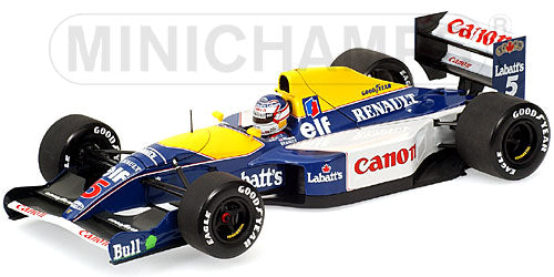 1:18 Williams F1 Renault FW14 - 1991 - Formula 1 - Williams F1 - Nigel Mansell - Minichamps - 100 910005