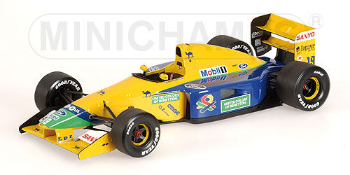 1:18 Benetton F1 Ford B191B - Early Season - 1992 - Formula 1 - Benetton F1 - Michael Schumacher - Minichamps - 100 920119