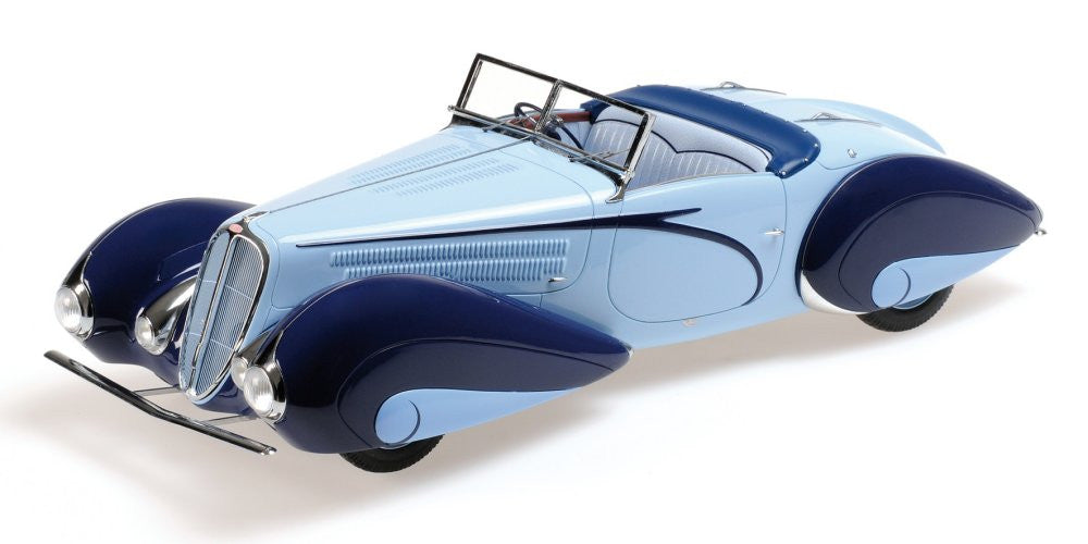 1:18 Delahaye Type 135-M Cabriolet - 1937 - Mullin Automotive Museum Collection - Minichamps - 107 116160