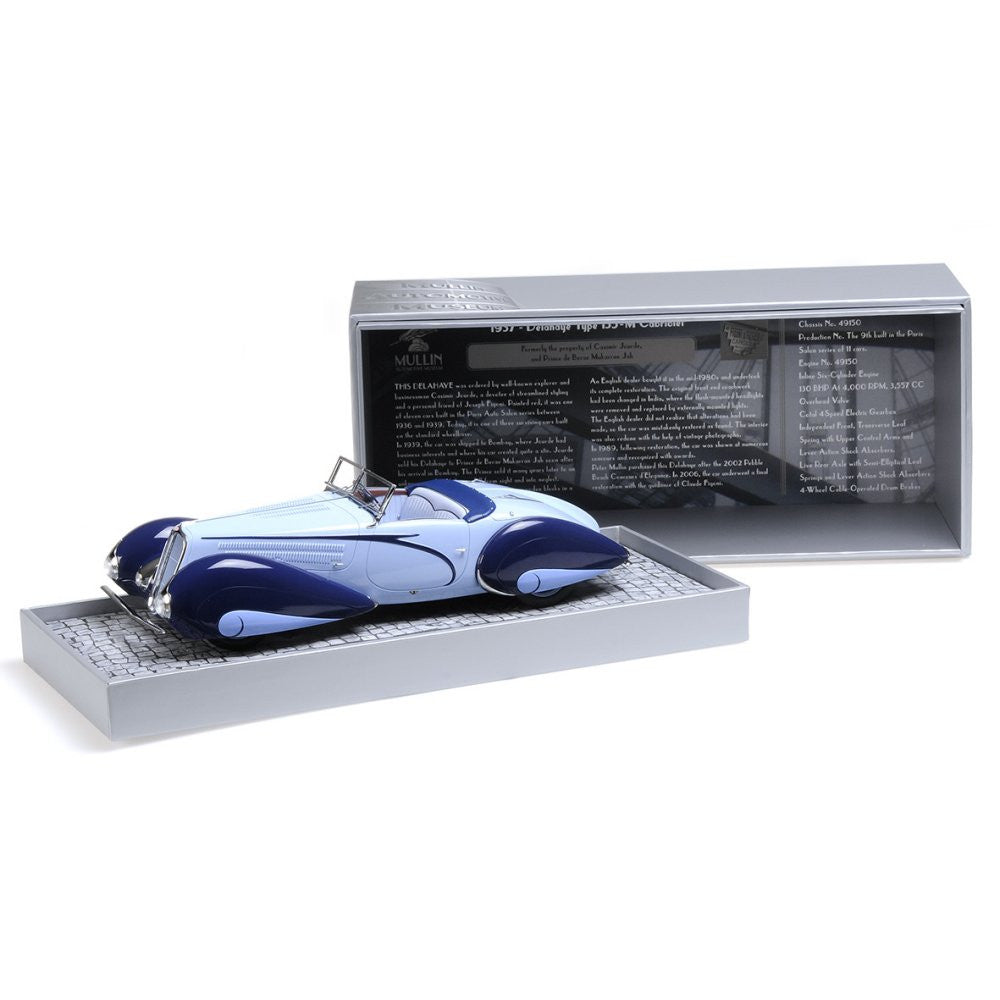 1:18 Delahaye Type 135-M Cabriolet - 1937 - Mullin Automotive Museum Collection - Minichamps - 107 116160