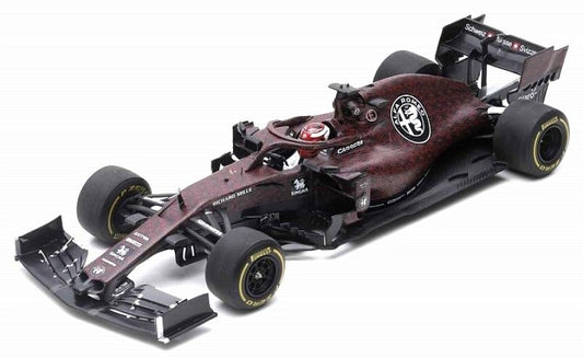 1:18 Alfa Romeo F1 C38 - Valentines Day Livery - Shakedown Fiorano - 2019 - Formula 1 - Alfa Romeo Racing - Kimi Raikkonen - Minichamps - 110 199907
