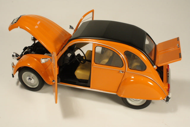 1:18 Citroen 2CV - 1976 - Orange - Minichamps - 150 111504