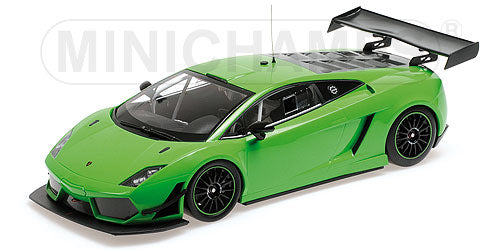 1:18 Lamborghini Gallardo LP 600+ GT3 - 2011 - Green - Minichamps - 151 111101