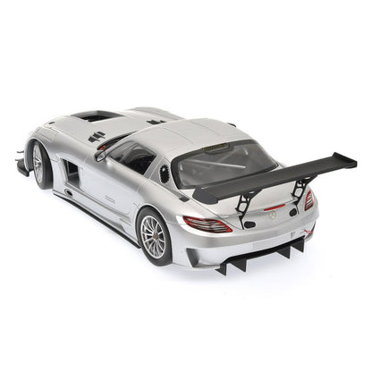 1:18 Mercedes-Benz SLS AMG GT3 Street - 2011 - Silver - Minichamps - 151 113100