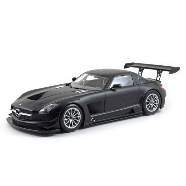 1:18 Mercedes-Benz SLS AMG GT3 Street - 2011 - Matt Black - Minichamps - 151 113101
