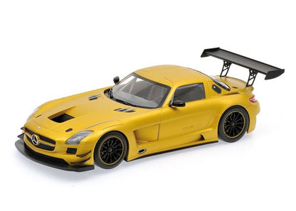 1:18 Mercedes-Benz SLS AMG GT3 Street - 2011 - Gold - Minichamps - 151 113106