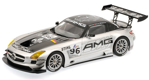 1:18 Mercedes-Benz SLS AMG GT3 #96 - 6H Zhuhai - 2011 - Team AMG China - Mika Hakkinen - Minichamps - 151 113196