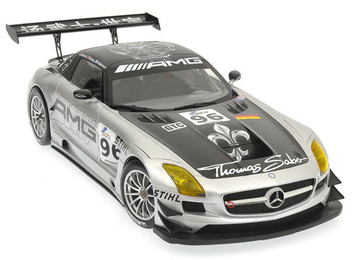 1:18 Mercedes-Benz SLS AMG GT3 #96 - 6H Zhuhai - 2011 - Team AMG China - Mika Hakkinen - Minichamps - 151 113196