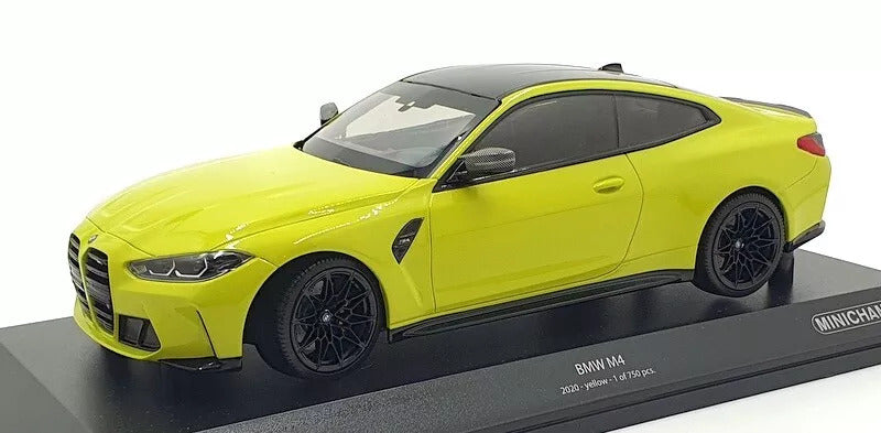 1:18 BMW M4 - Yellow - Minichamps - 155 020120