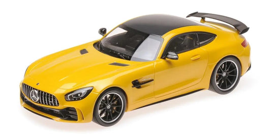 1:18 Mercedes-Benz AMG GT R - 2017 - Yellow - Minichamps - 155 036021