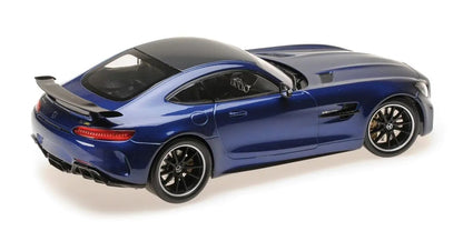 1:18 Mercedes-Benz AMG GT R - 2017 - Blue Metallic - Minichamps - 155 036022