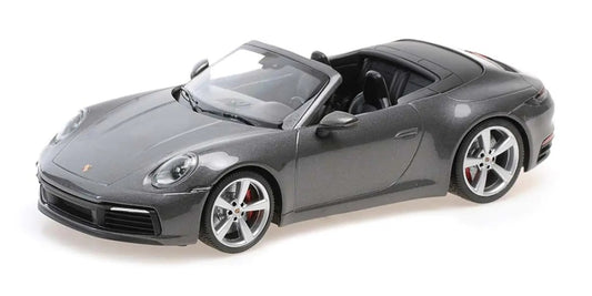 1:18 Porsche 911 Carrera 4S Cabriolet - 2019 - Grey Metallic - Minichamps - 155 067336