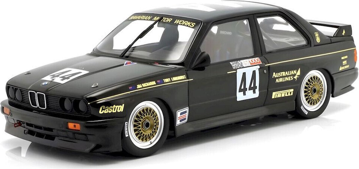 1:18 BMW M3 #44 - Class Winner - 1987 - Bathurst - JPS Team BMW - Jim Richards - Minichamps - 155 872044