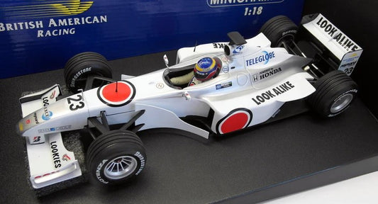 1:18 BAR F1 Honda Showcar - 2000 - Formula 1 - British American Racing - Ricardo Zonta - Minichamps - 180 000073