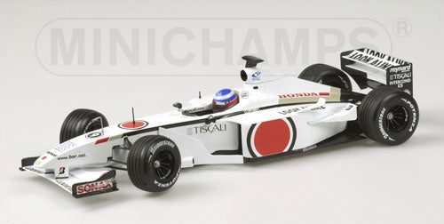 1:18 BAR F1 Honda Showcar - 2001 - Formula 1 - British American Racing - Olivier Panis - Minichamps - 180 010080