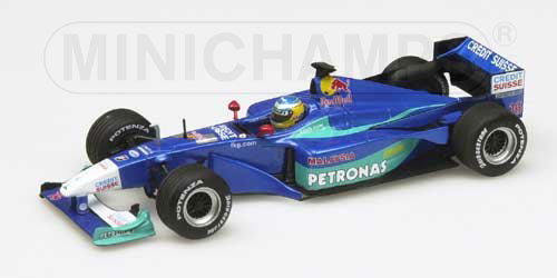 1:18 Sauber F1 Petronas Showcar - 2001 - Formula 1 - Red Bull Sauber Petronas - Nick Heidfeld - Minichamps - 180 010086