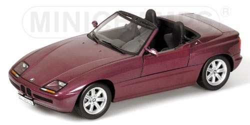 1:18 BMW Z1 - 1988 - Purple Metallic - Minichamps - 180 020101