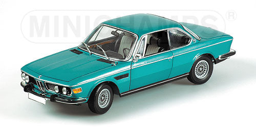 1:18 BMW 3.0 CSi - 1972 - Metallic Green - Minichamps - 180 029022