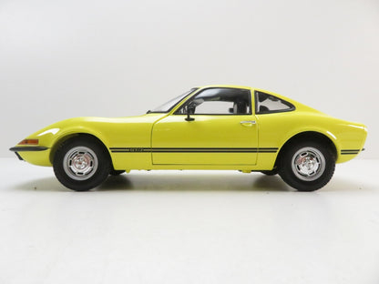 1:18 Opel GT/J - 1971 - Yellow - Minichamps - 180 049021