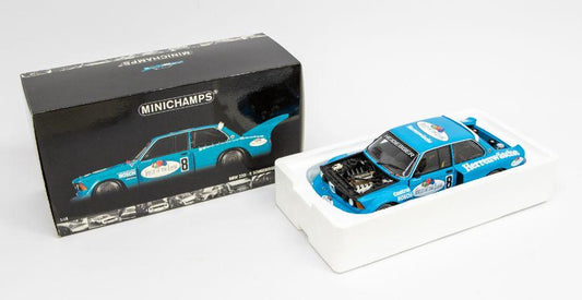 1:18 BMW 320i #8 - 1977 - DRM - Fruit of the Loom Team - Peter Schneeberger - Minichamps - 180 772108