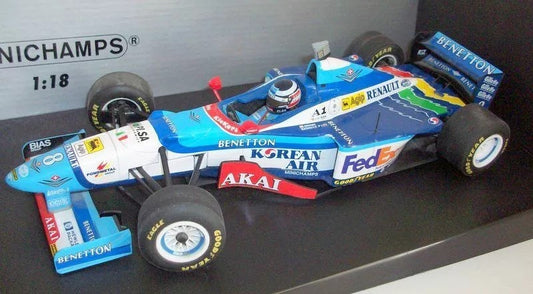 1:18 Benetton F1 Renault B197 - 1997 - Formula 1 - Benetton F1 - Gerhard Berger - Minichamps - 180 970008