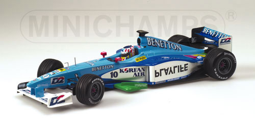1:18 Benetton F1 Playlife B199 - 1999 - Formula 1 - Benetton F1 - Alexander Wurz - Minichamps - 180 990010