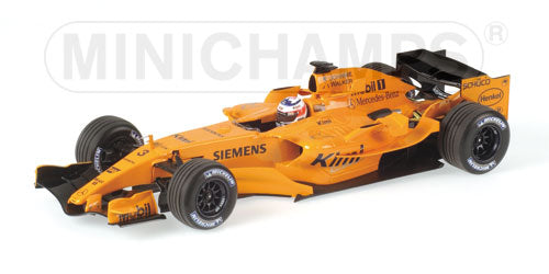 1:18 McLaren F1 Mercedes MP4-21 - Interim Livery - 2006 - Formula 1 - McLaren F1 - Kimi Raikkonen - Minichamps - 530 061873