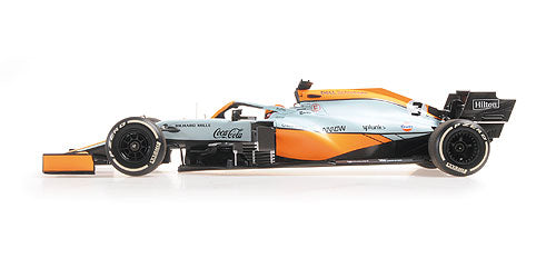 1:18 McLaren F1 Mercedez MCL35M #3 - Monaco GP - 2021 - Formula 1 - McLaren F1 Team - Daniel Ricciardo - Minichamps - 530 212403