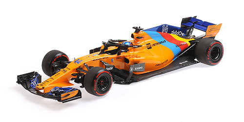 1:18 McLaren F1 Renault MCL33 - Last F1 Race Abu Dhabi GP - Resin Model - 2018 - Formula 1 - McLaren F1 - Fernando Alonso - Minichamps - 537 183914