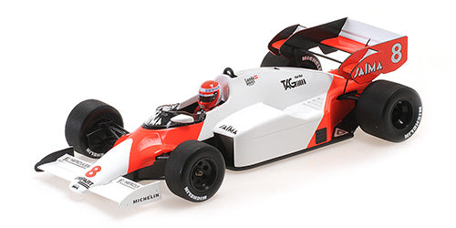 1:18 McLaren F1 Tag MP4/2 - Portugese GP - Resin Model - 1984 - Formula 1 World Champion - McLaren F1 - Niki Lauda - Minichamps - 537 841808