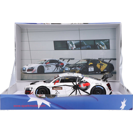 1:18 Audi R8 LMS GT3 #2A - 2012 - Bathurst - Phoenix Racing - Mark Eddy - Spark Model - 18AS004