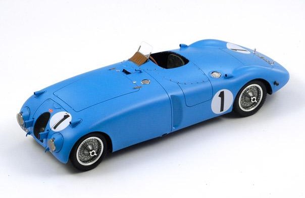 1:18 Bugatti Type 57C Tank #1 - 1939 - LeMans Winner - Jean-Pierre Wimille - Jean-Pierre Wimille - Spark Model - 18LM39