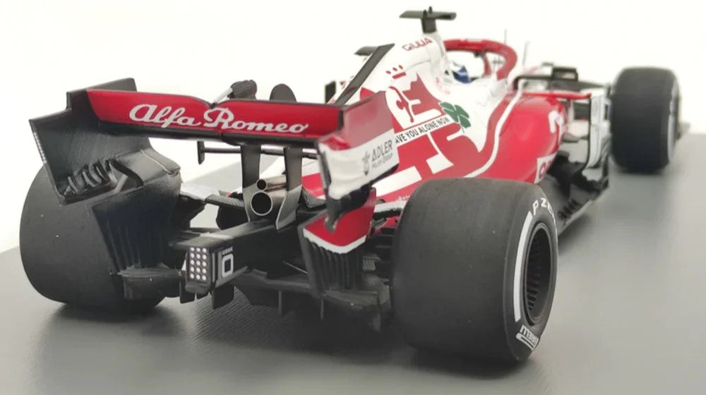 1:18 Alfa Romeo Orlen C41 #7 - Abu Dhabi GP - 2021 - Formula 1 - Alfa Romeo Racing - Kimi Raikkonen - Spark Model - 18S607