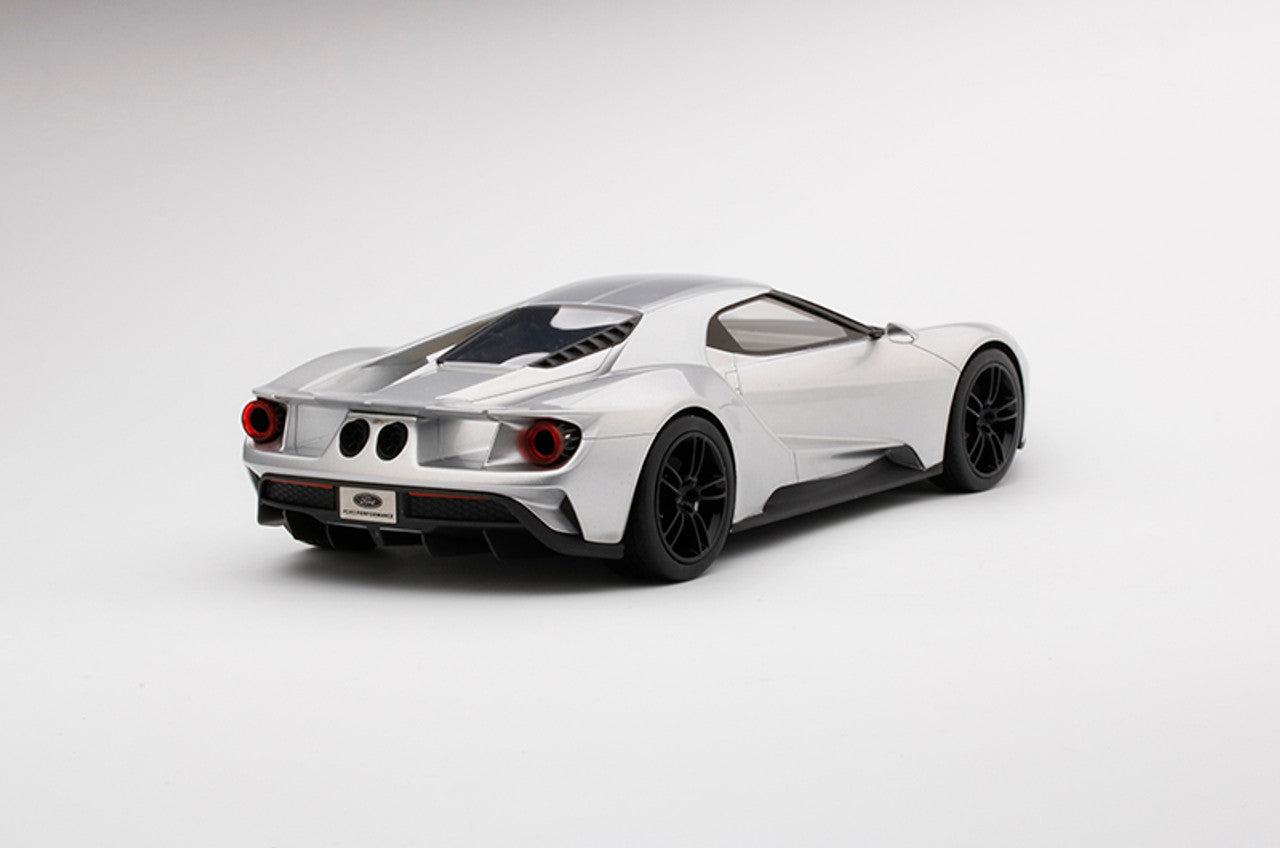 1:18 Ford GT - Chicago Auto Show - Resin Model - 2015 - Ingot Silver - Top Speed - TS0011