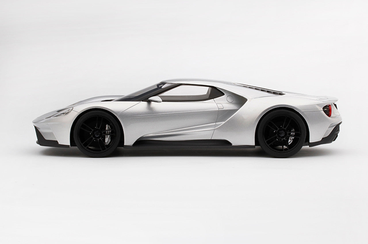 1:18 Ford GT - Chicago Auto Show - Resin Model - 2015 - Ingot Silver - Top Speed - TS0011